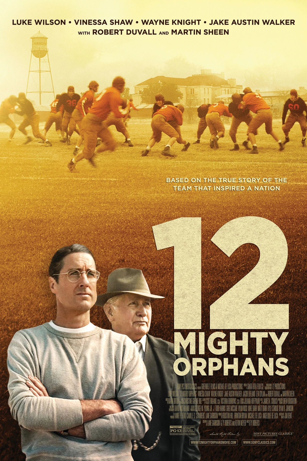 12 Mighty Orphans (2022) Movie Poster