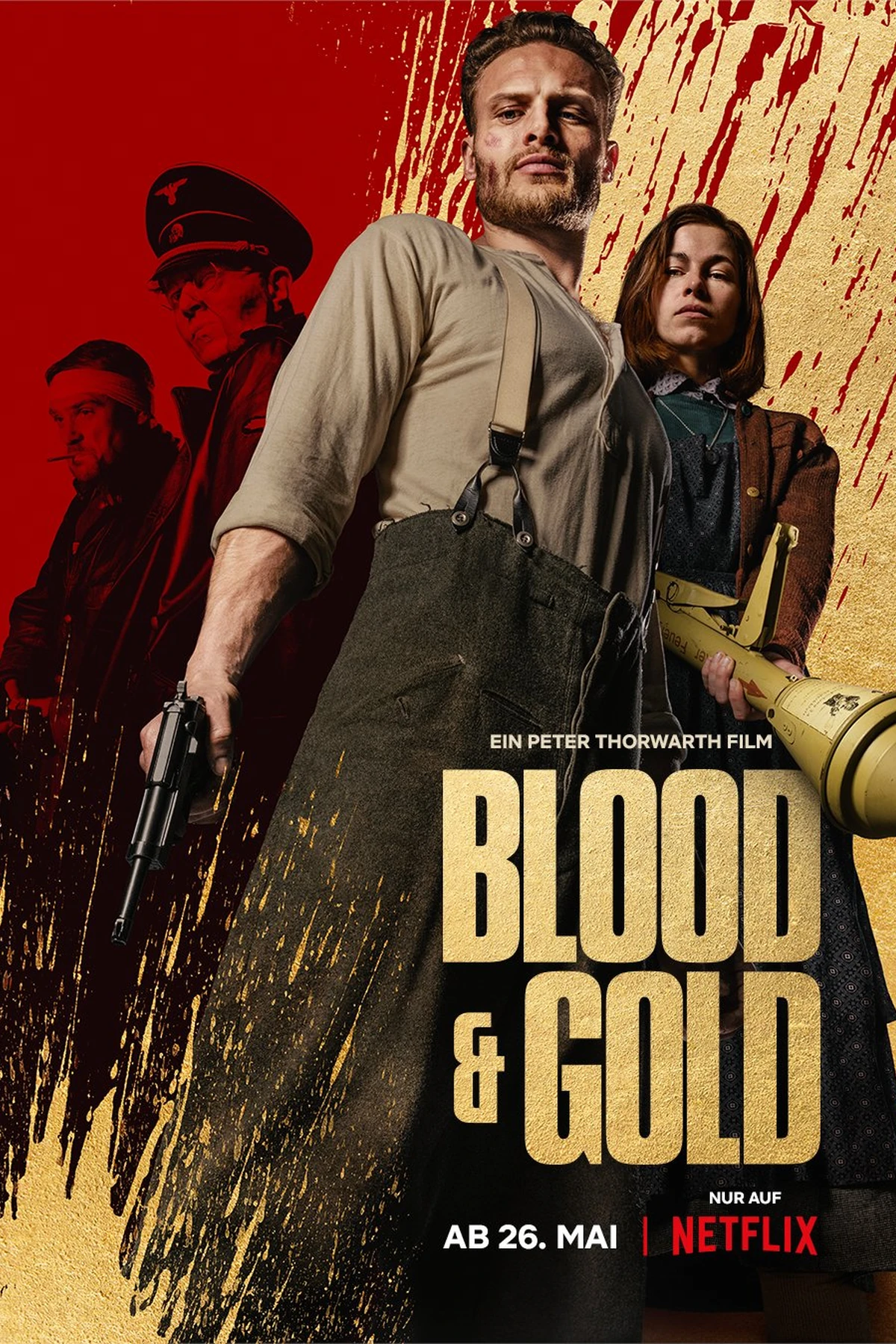 Blood & Gold (2023) Movie Poster