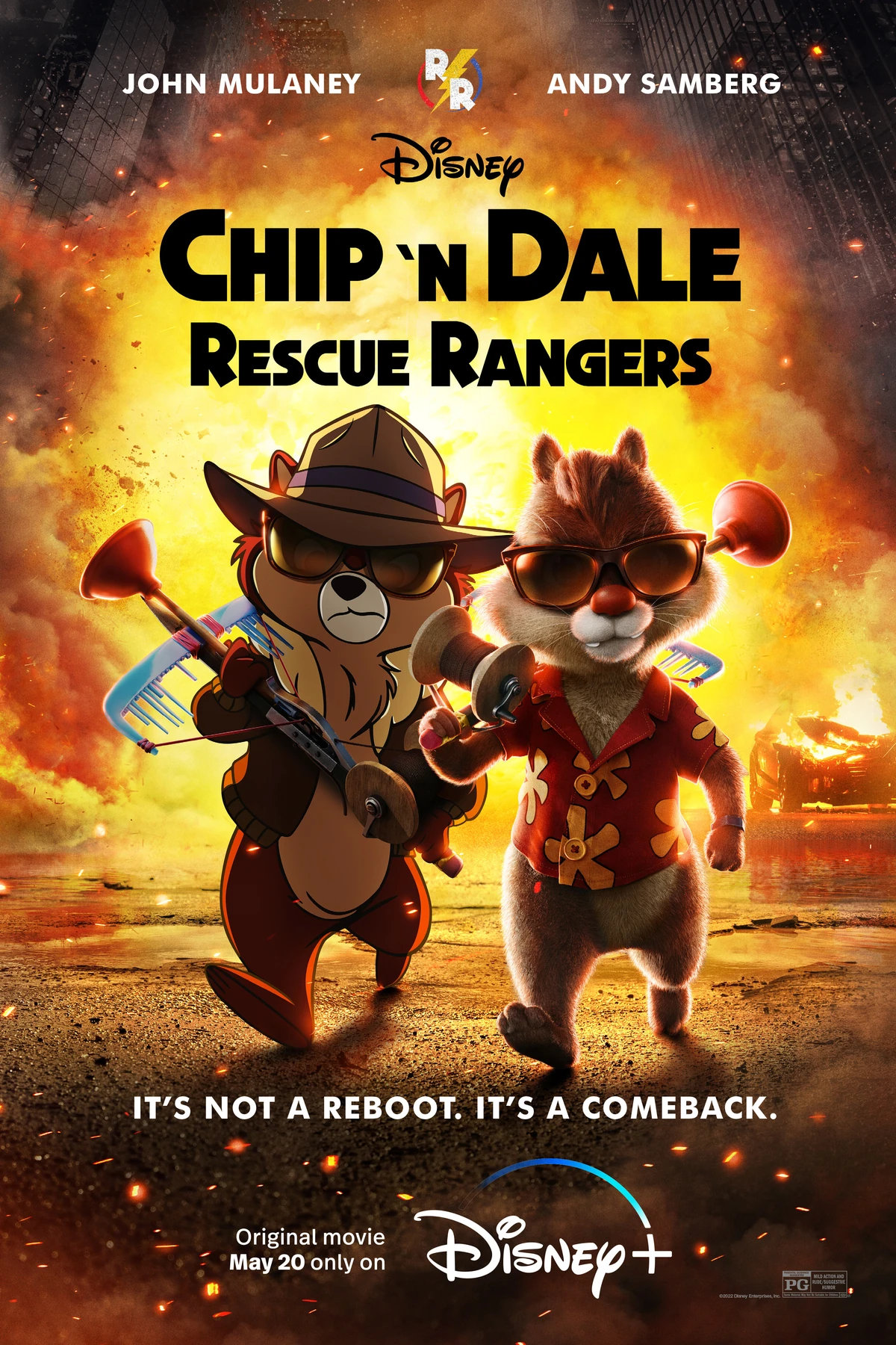 Chip 'n Dale Rescue Rangers (2022) Movie Poster