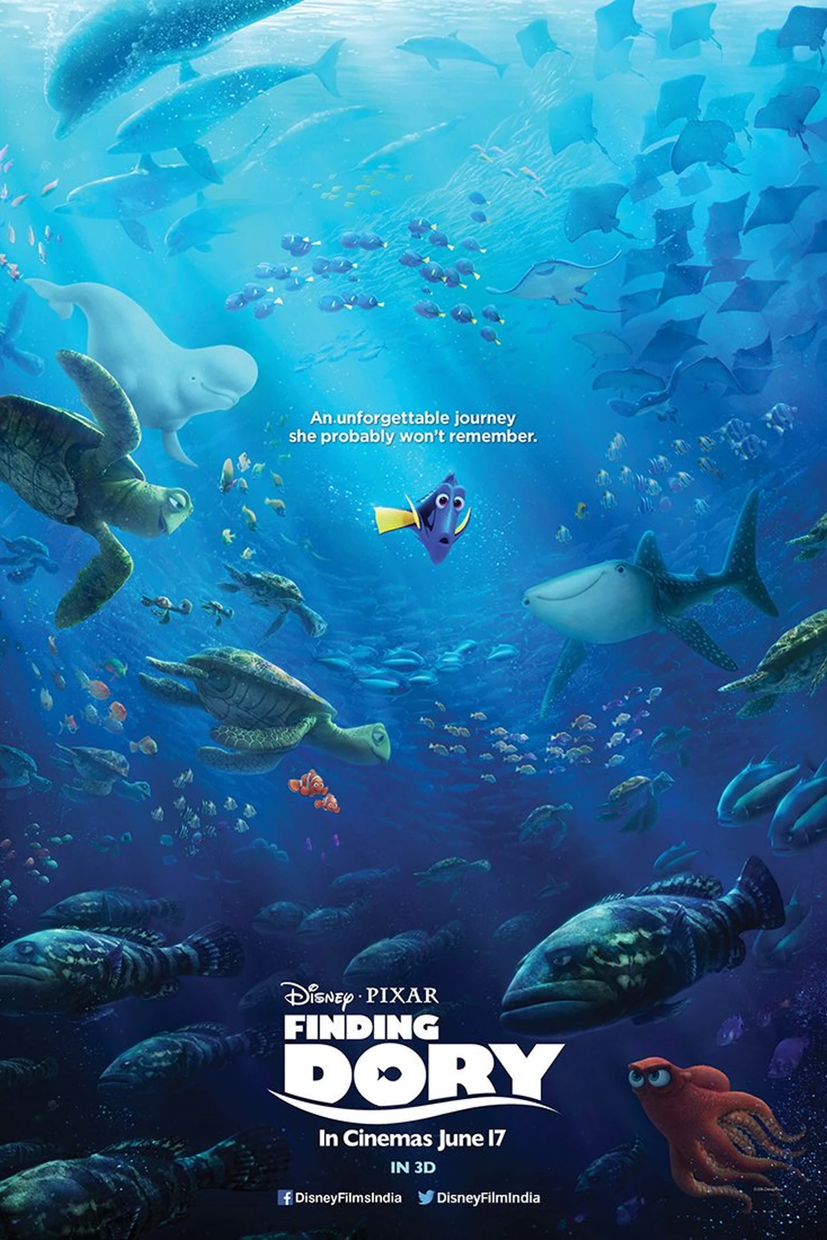 Finding Dory (2016) Movie Poster