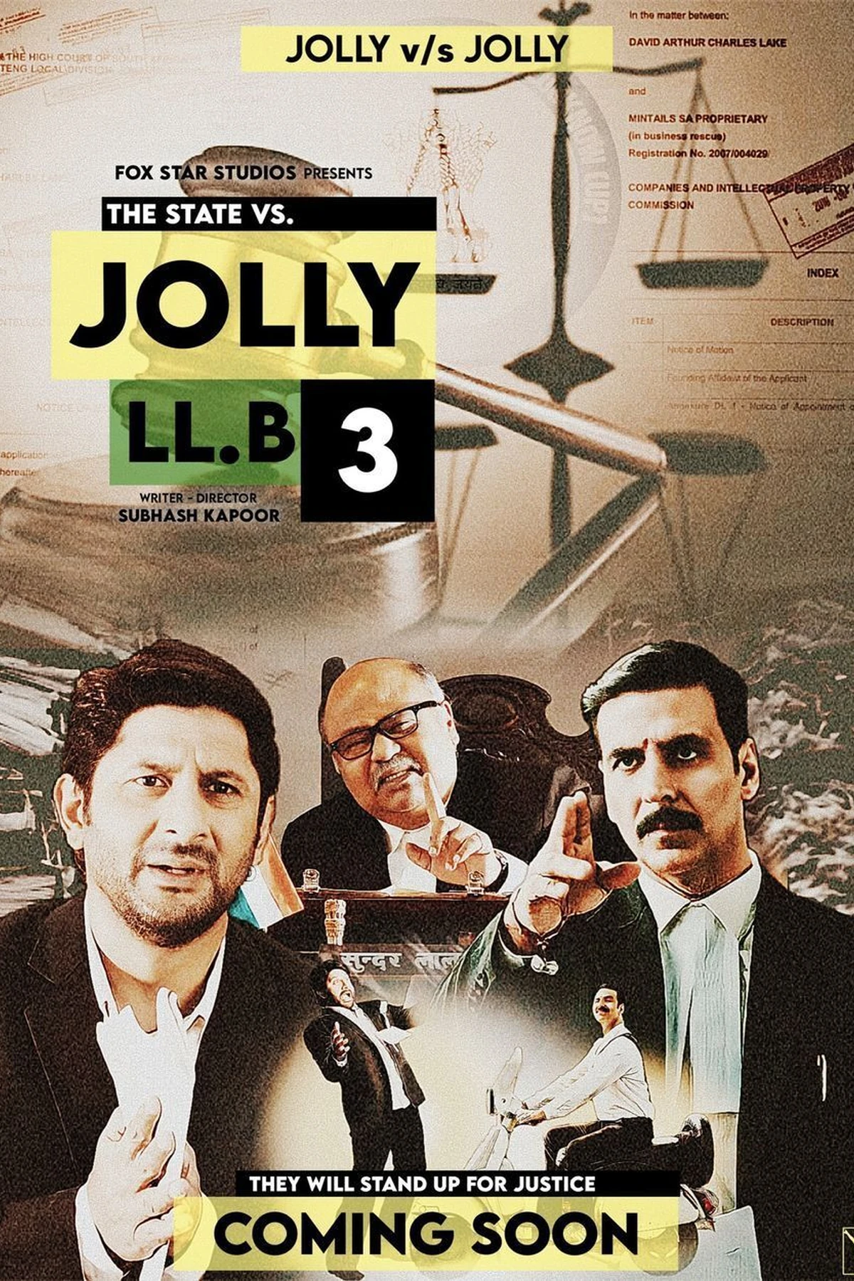 Jolly LLB 3 (2025) Movie Poster