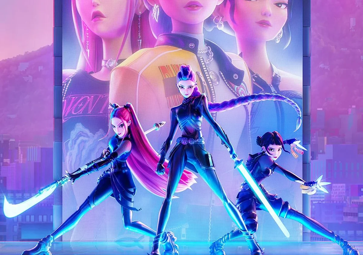 KPop Demon Hunters (2025) Movie Poster