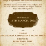 Kesari Chapter 2 (2025) Movie Poster