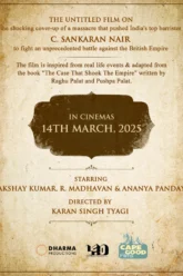 Kesari Chapter 2 (2025) Movie Poster