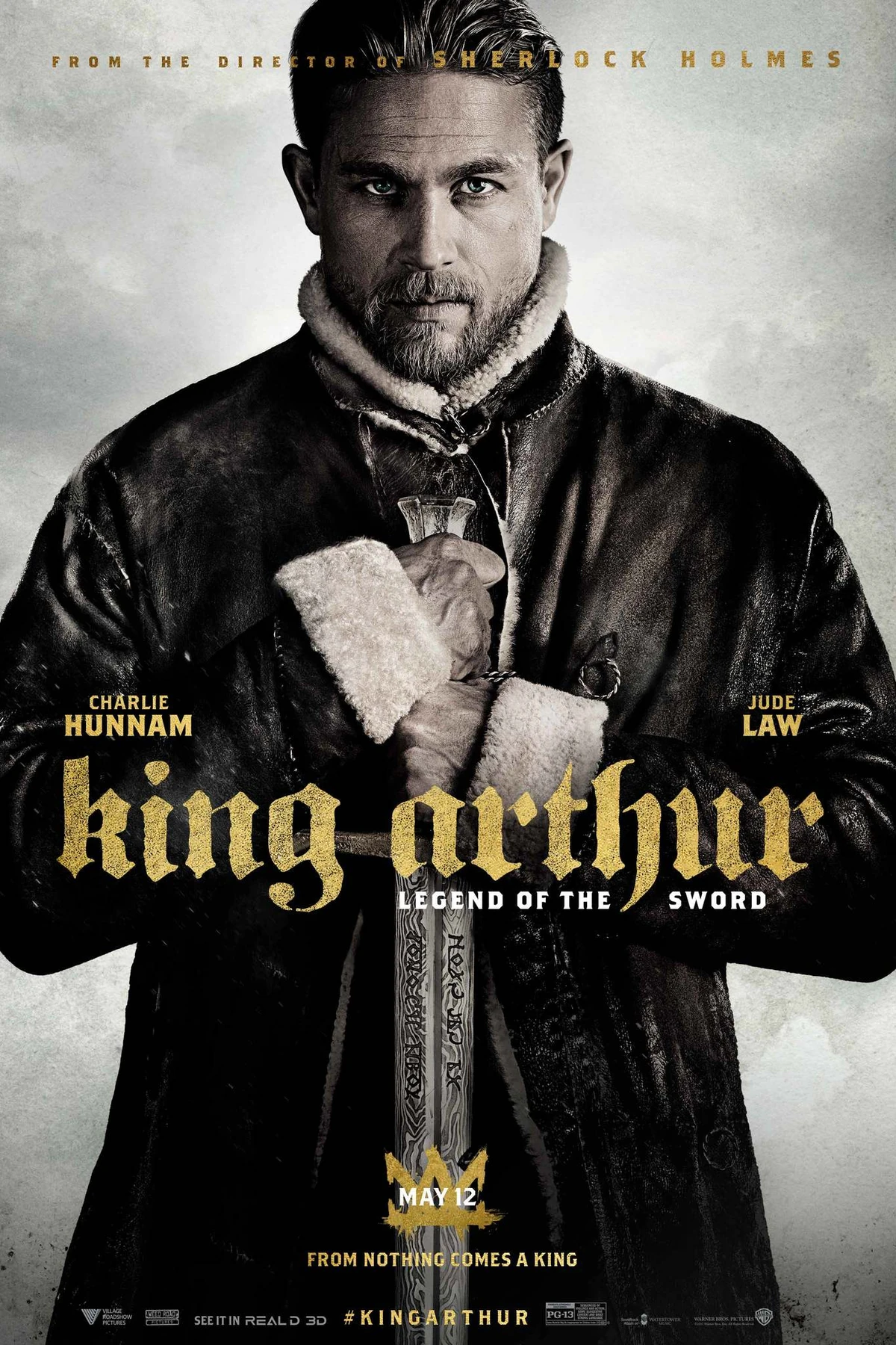 King Arthur Legend of the Sword (2017) Movie Poster