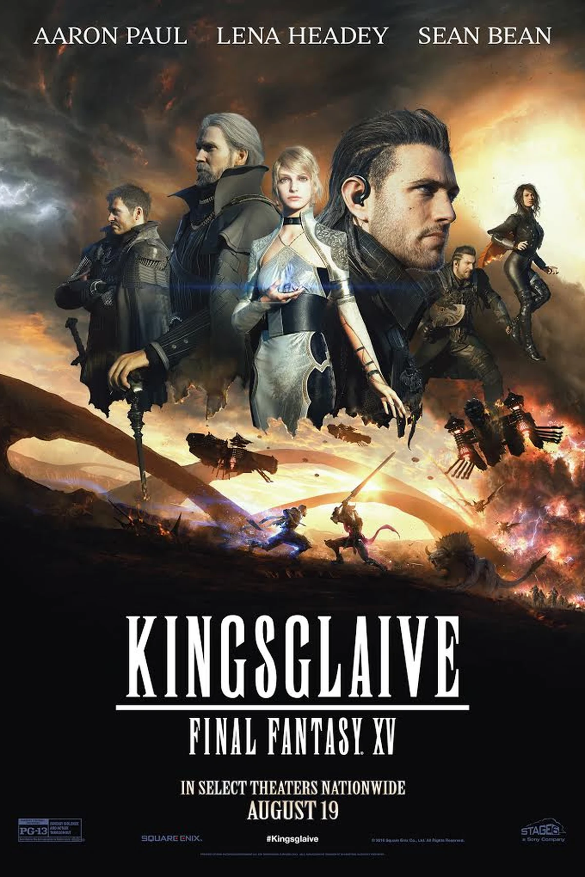 Kingsglaive Final Fantasy XV (2016) Movie Poster