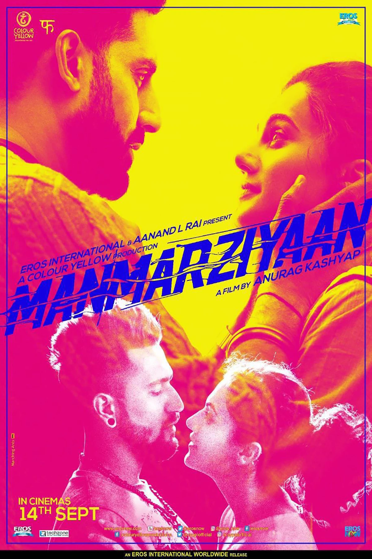Manmarziyaan (2018) Movie Poster