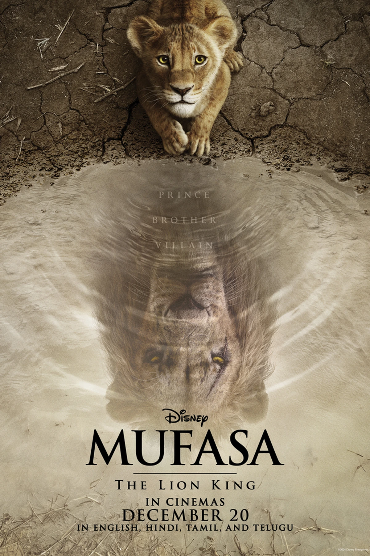 Mufasa The Lion King (2024) Movie Poster