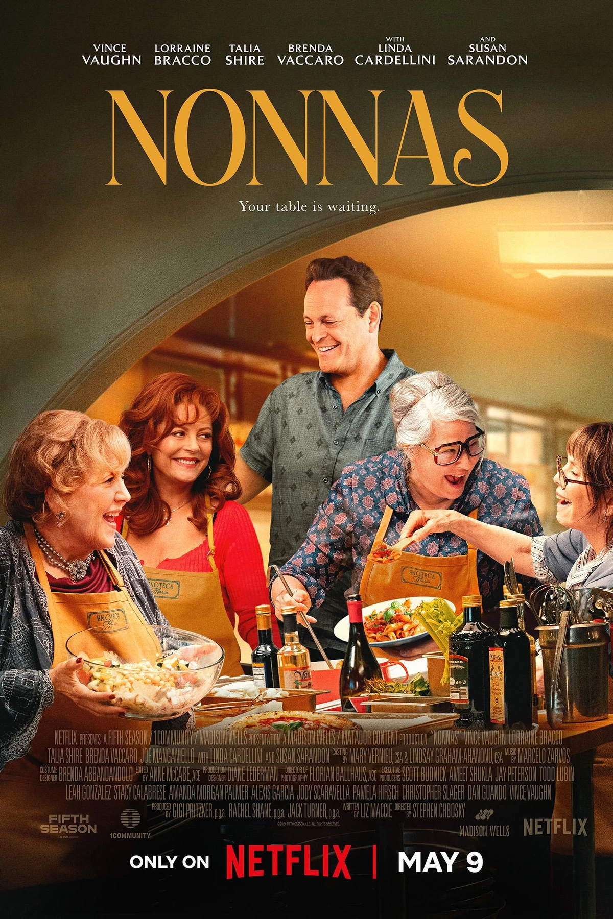 Nonnas (2025) Movie Poster