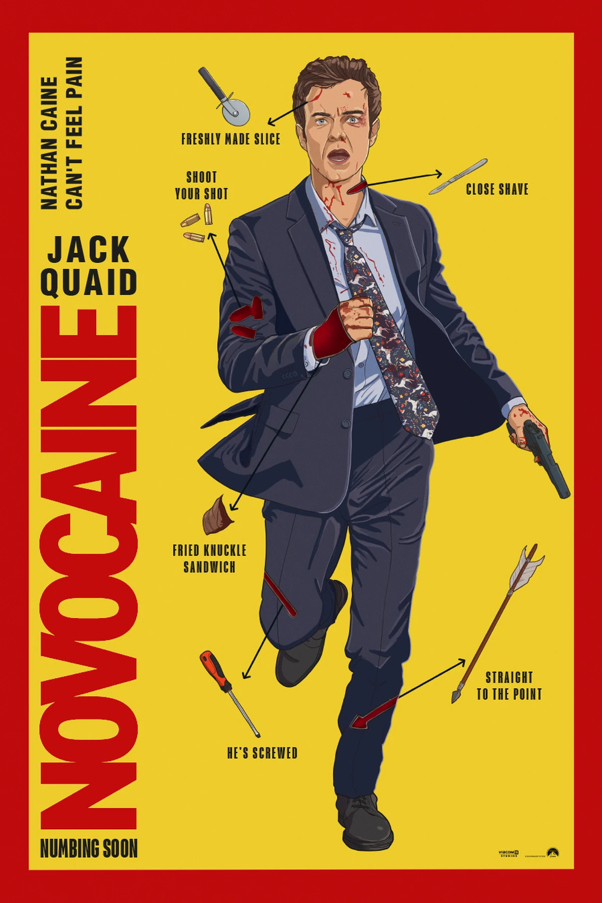 Novocaine (2025) Movie Poster