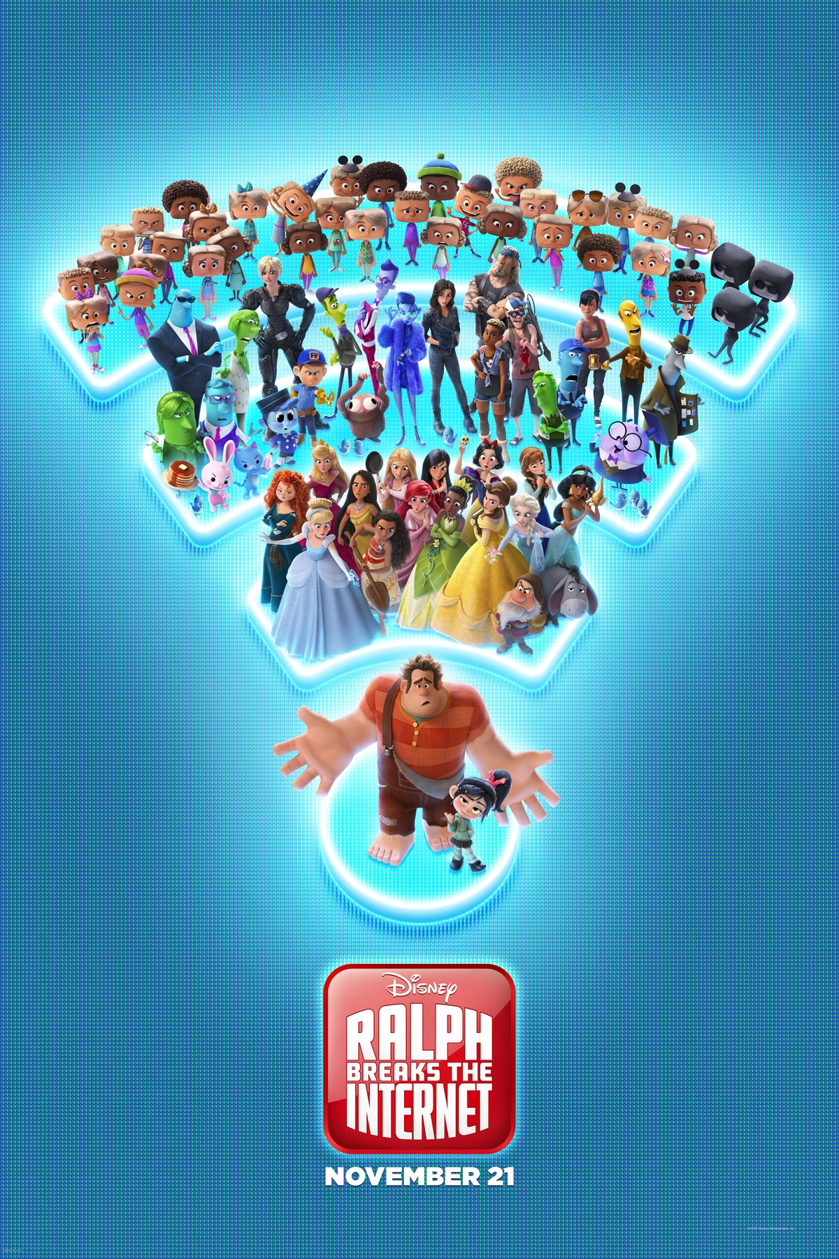 Ralph Breaks the Internet Wreck-It Ralph 2 (2018) Movie Poster