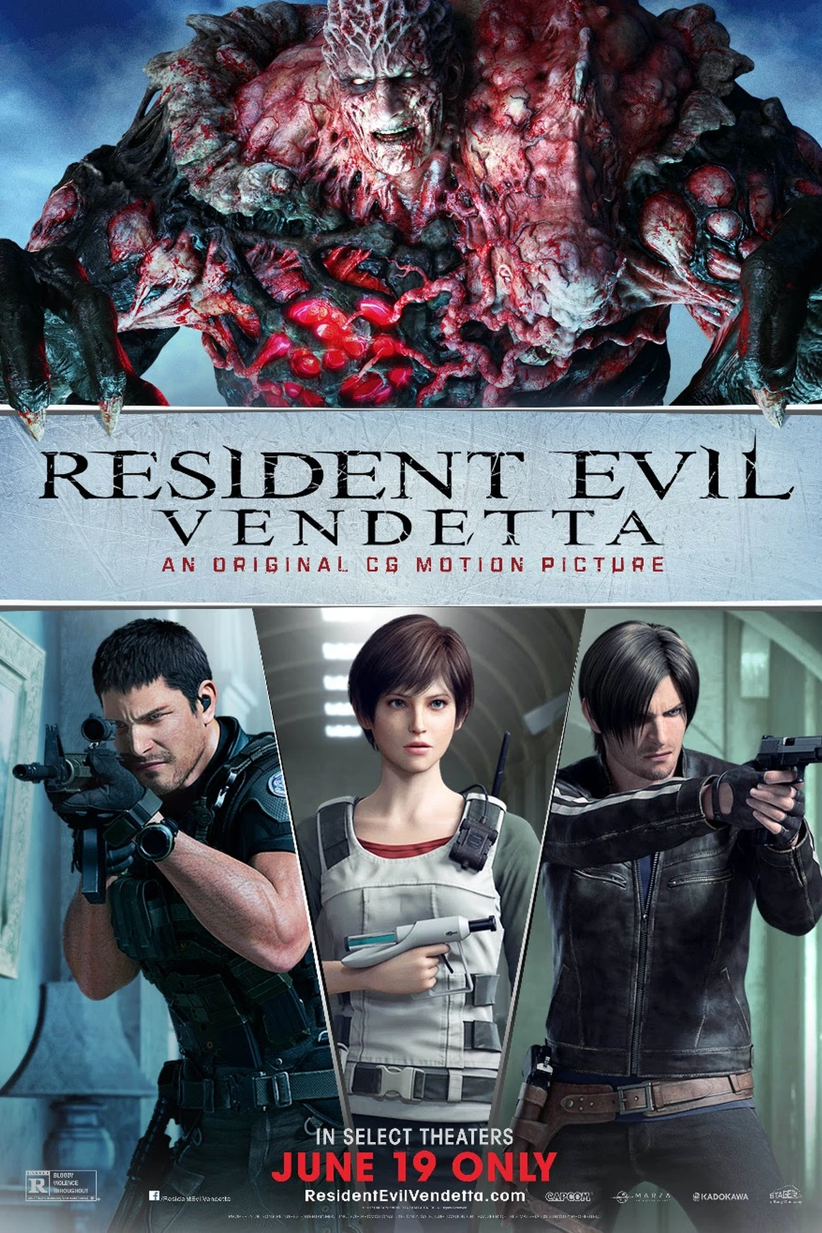 Resident Evil Vendetta (2017) Movie Poster