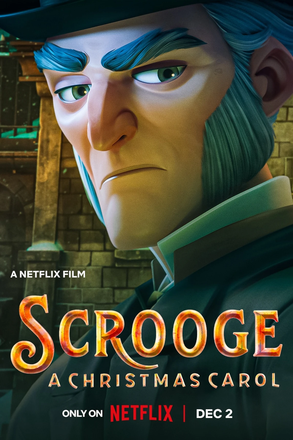 Scrooge A Christmas Carol (2022) Movie Poster