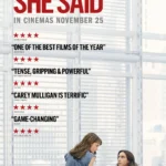 She Said (2022) Movie Poster