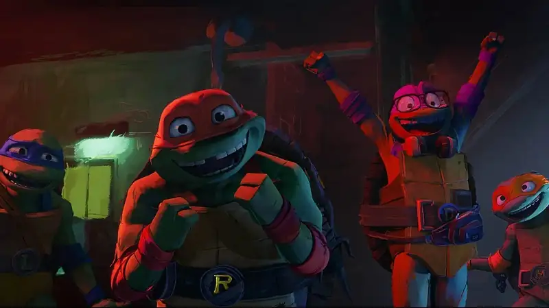 Teenage Mutant Ninja Turtles Mutant Mayhem (2023) Movie Screenshot (3) Teenage Mutant Ninja Turtles Mutant Mayhem (2023) Movie Screenshot (3)