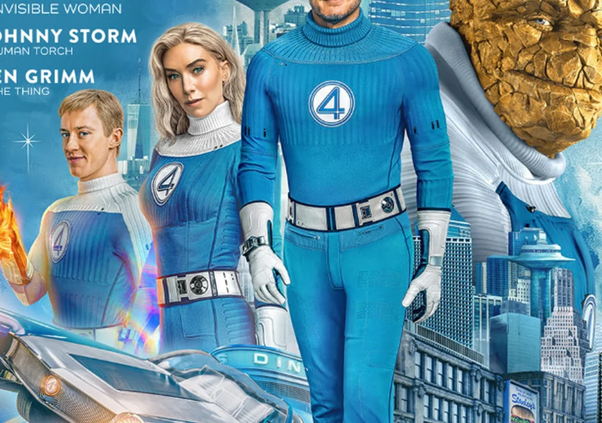 The Fantastic Four First Steps (2025) Movie Poster