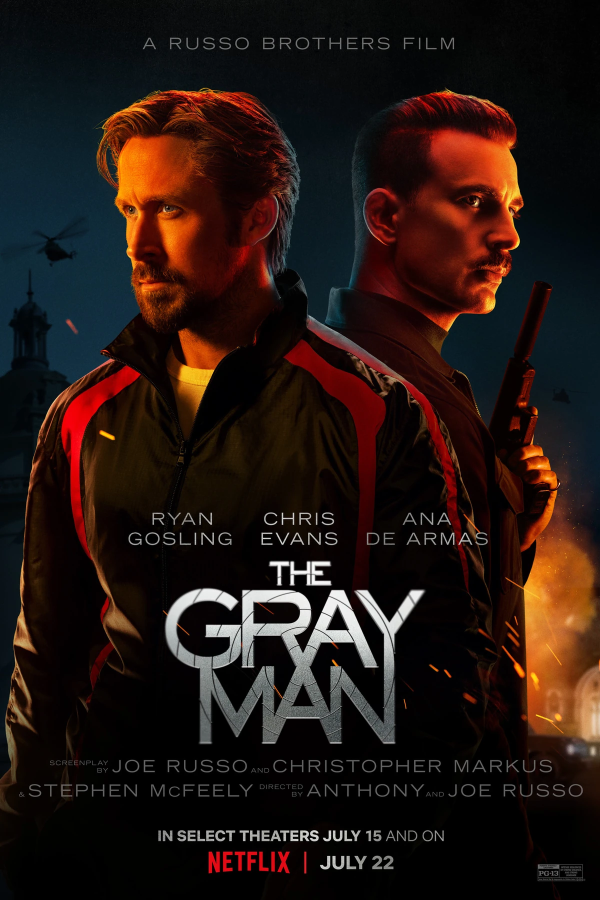 The Gray Man (2022) Movie Poster