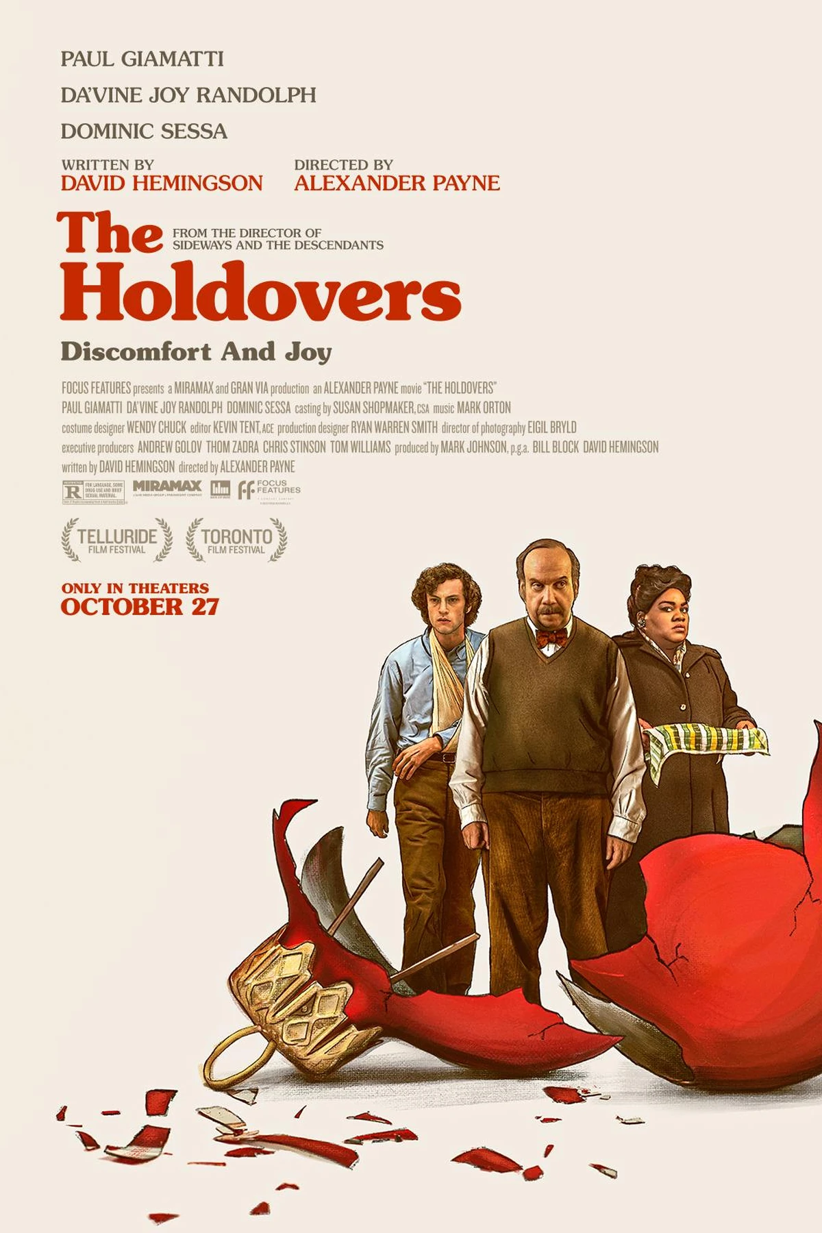 The Holdovers (2024) Movie Poster