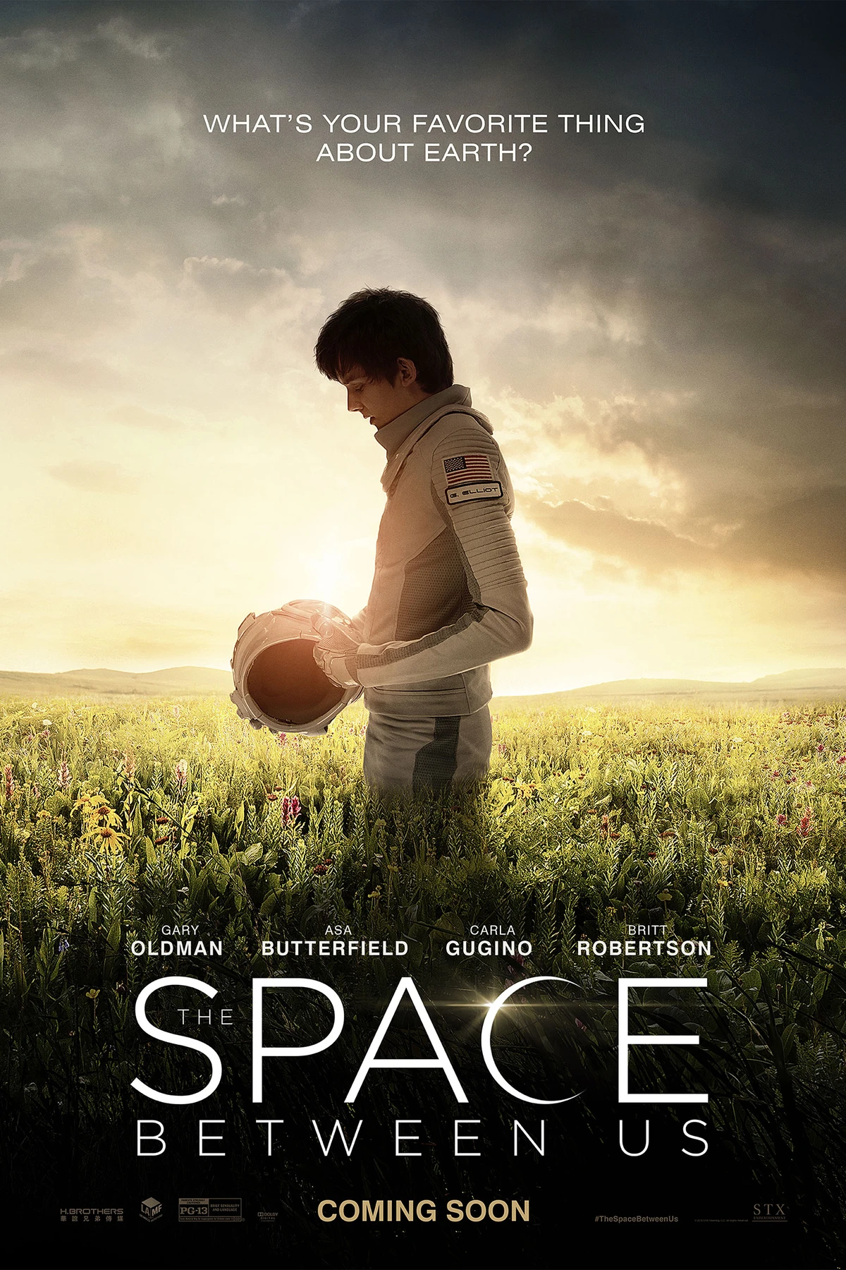 The Space Between Us (2017) Movie Poster