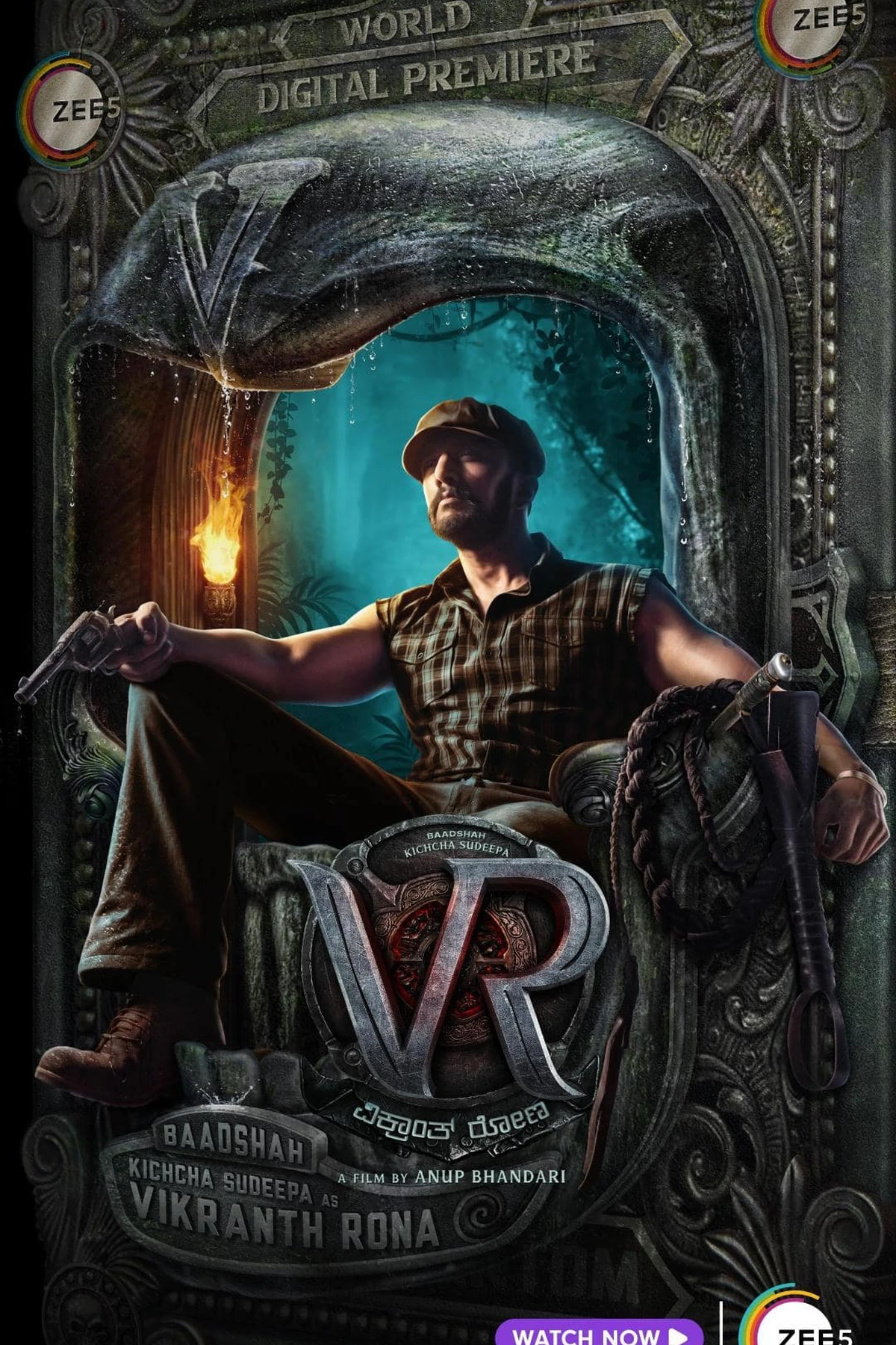 VR (Vikrant Rona) (2022) Movie Poster