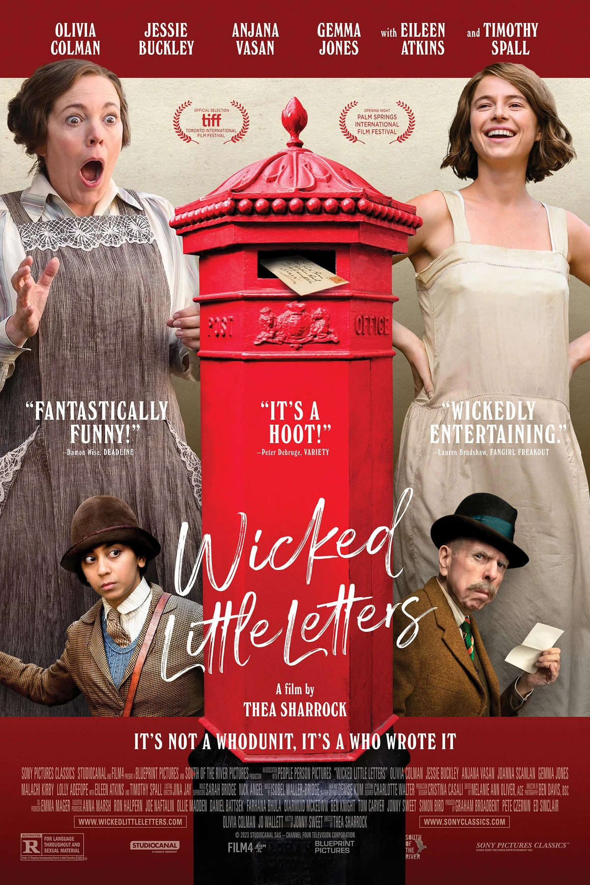 Wicked Little Letters (2024) Movie Poster