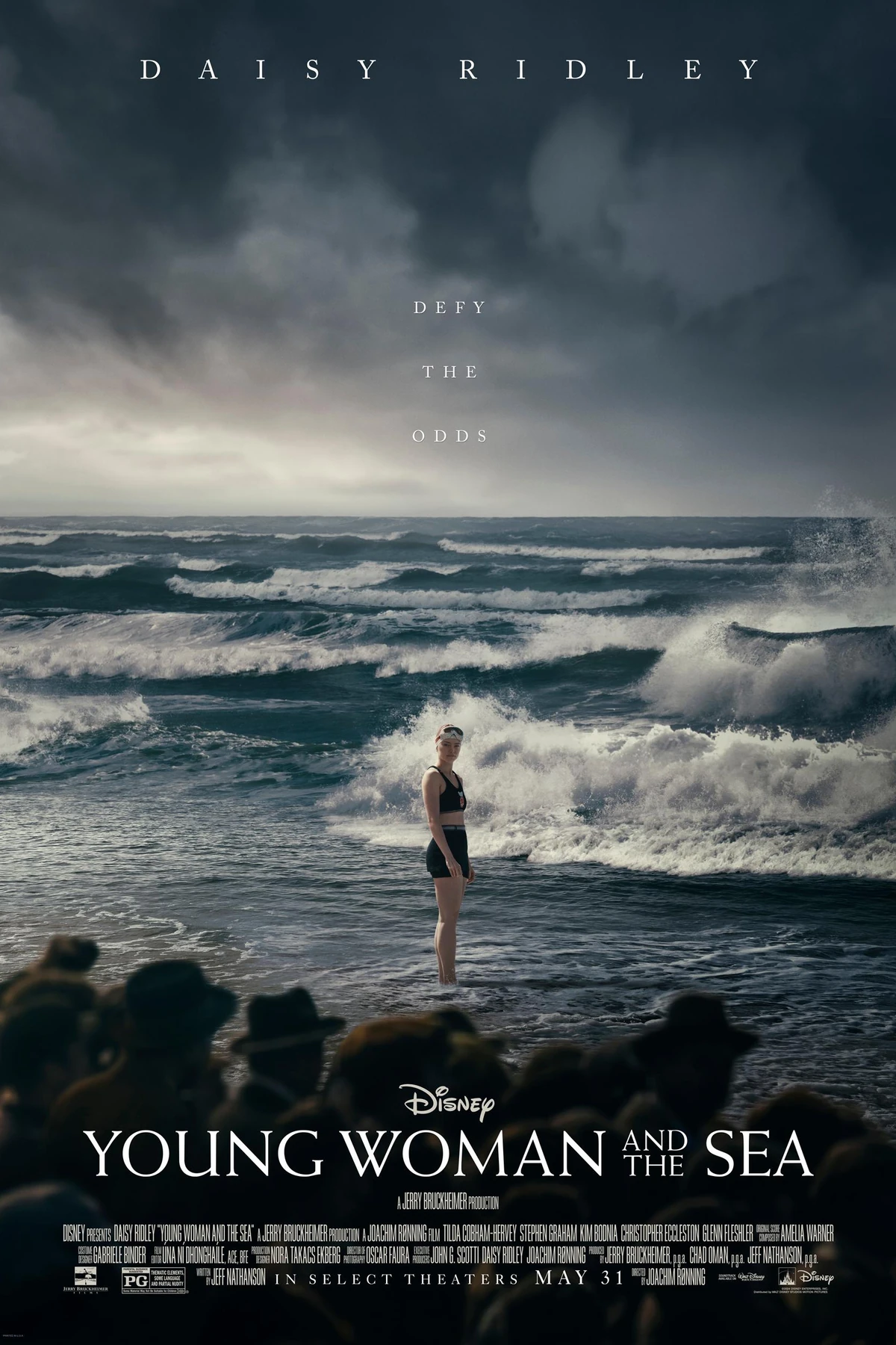 Young Woman and the Sea (2024) Movie Poster