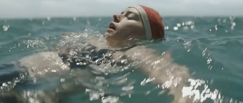 Young Woman and the Sea (2024) Movie Screenshot (5) Young Woman and the Sea (2024) Movie Screenshot (5)